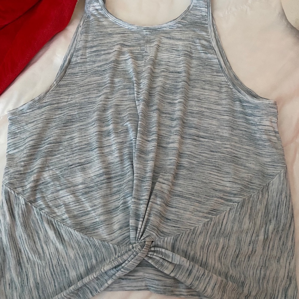 Athleta Essence Spacedye Twist Tank